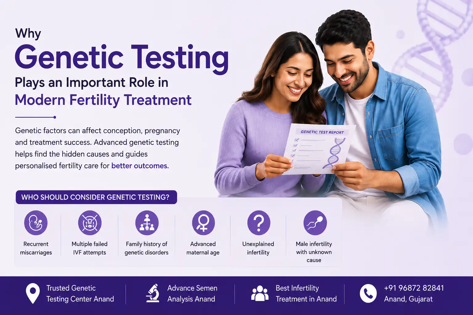 Why Genetic Testing Plays an Important Role in Modern Fertility Treatment